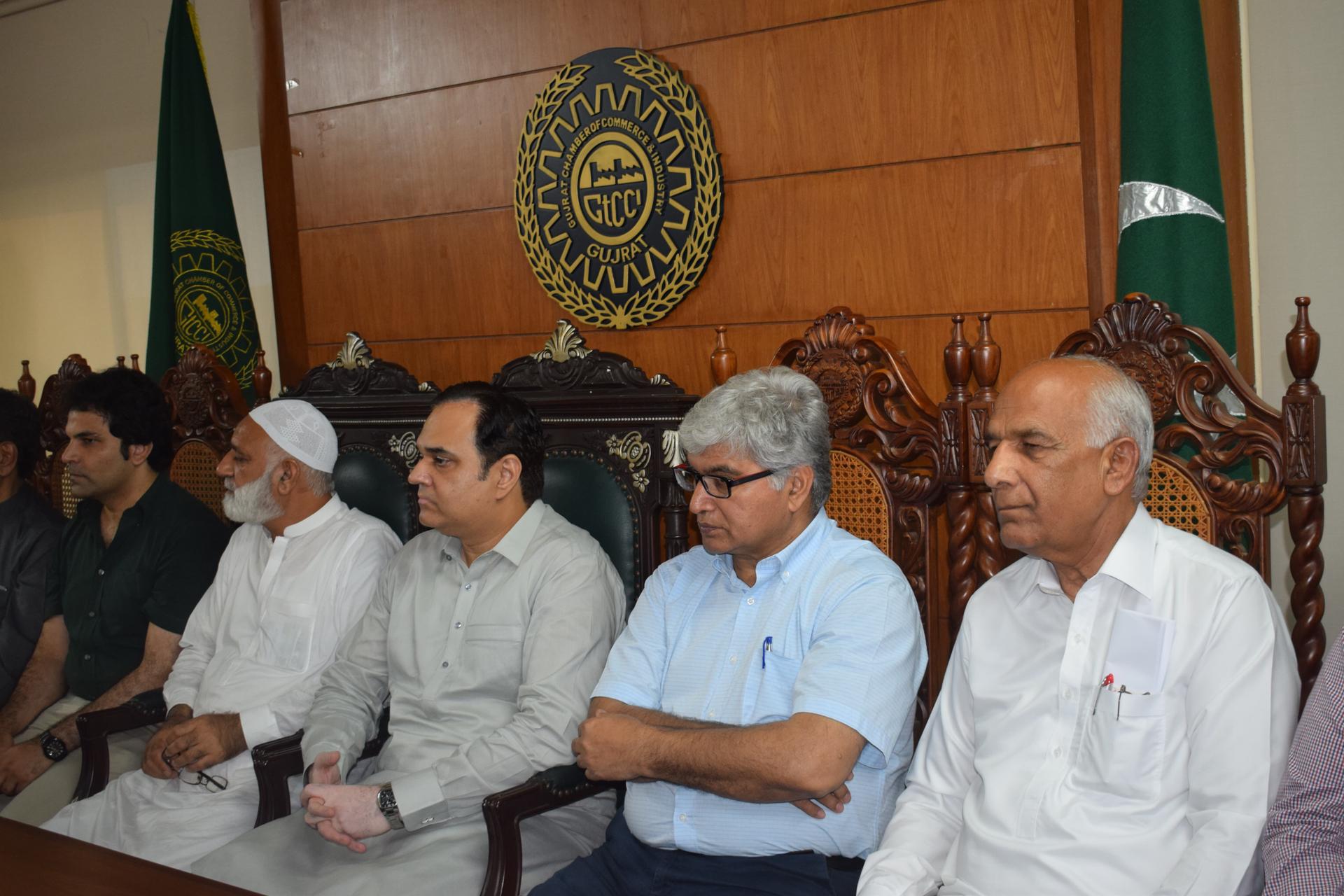 Gujrat Chamber of Commerce Visit image 3
