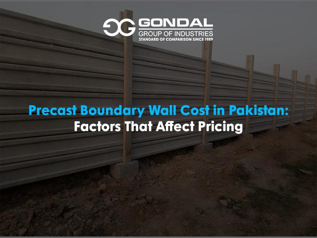 Precast Boundary Wall Cost in Pakistan: Factors That Affect Pricing